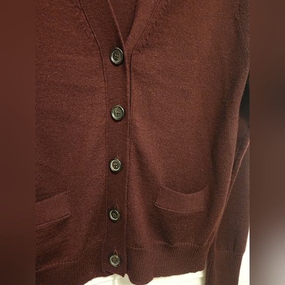 J. Crew Women's 100% Merino Wool Cardigan Sweater Size Medium - Picture 8 of 13